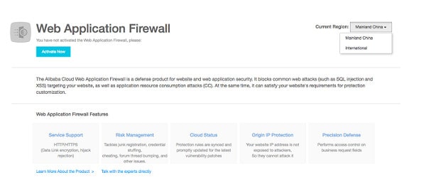 Firewall pentru aplicații web Amazon AWS