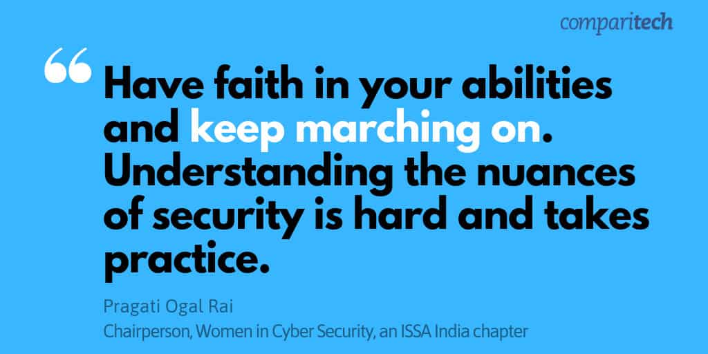 žene u inicijativama za kibernetičku sigurnost je u Indiji
