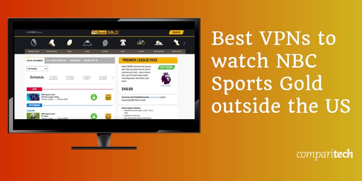 най-добрите VPN за гледане на NBC Sports Gold