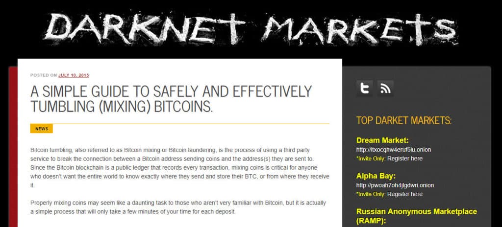 екрана на darknet пазари