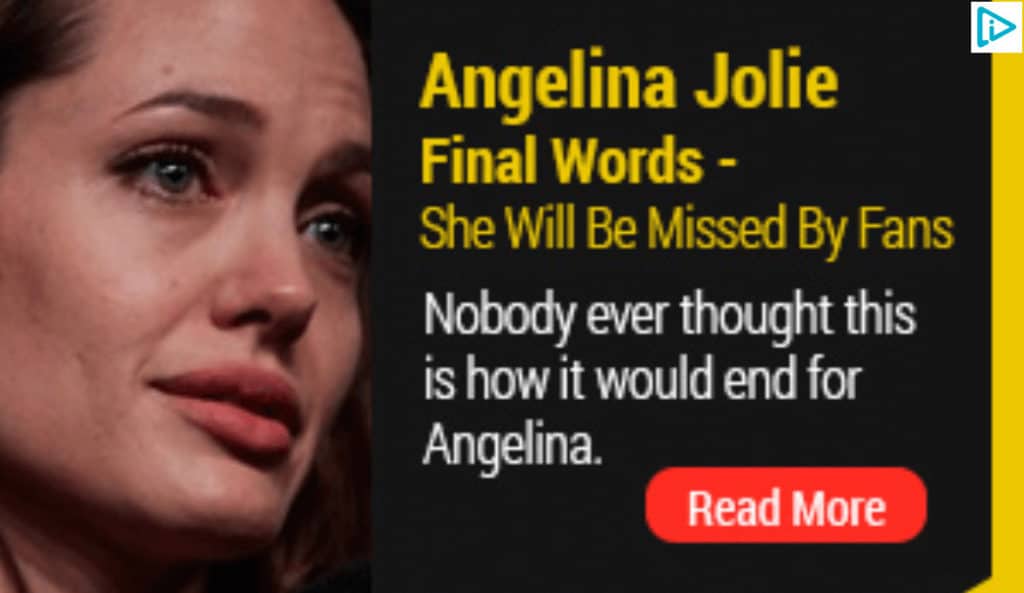 Angelina Jolie clickbait naslov.