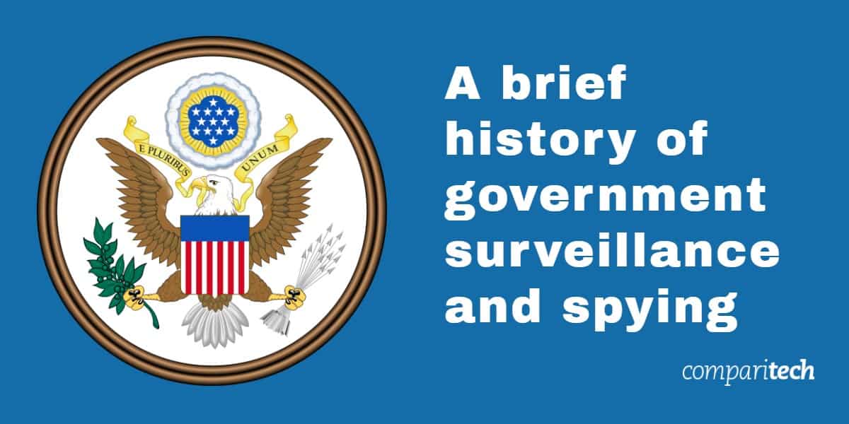 Kratka povijest vladinog nadzora i špijuniranja