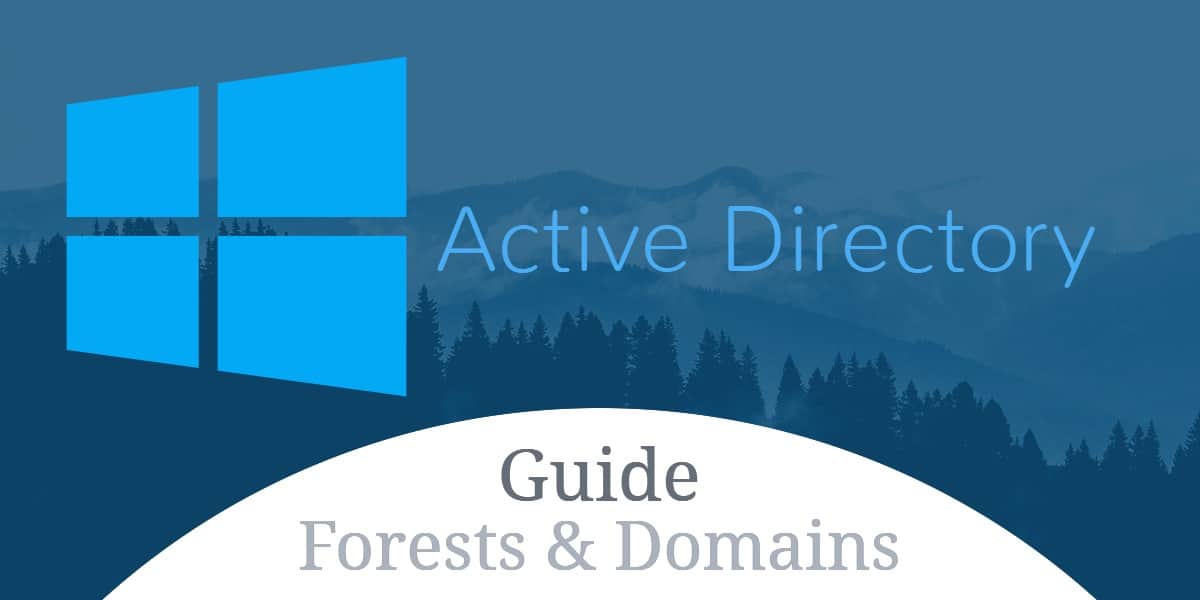 Active Directory леса и домены
