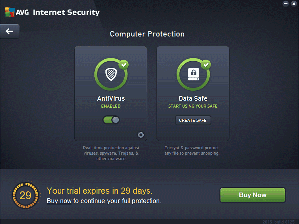 AVG คอมพิวเตอร์การรักษาความปลอดภัย