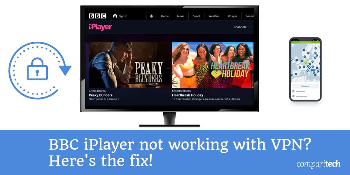 A BBC iPlayer nem működik a VPN-sel