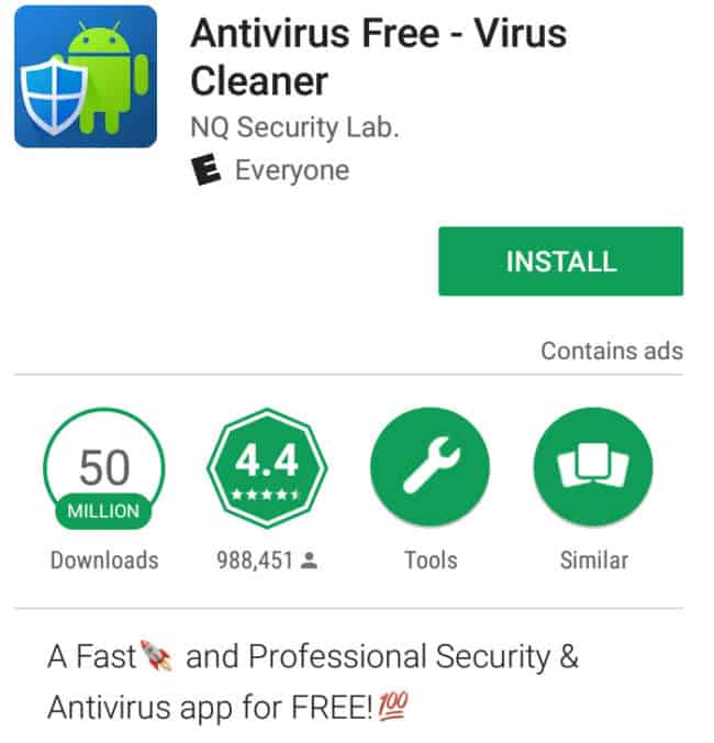 antivirus gratuit antivirus android