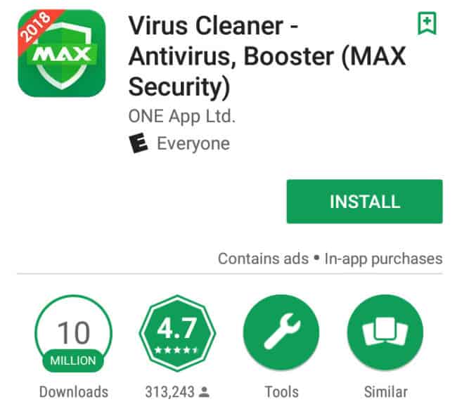 curatator de virus antivirus Android