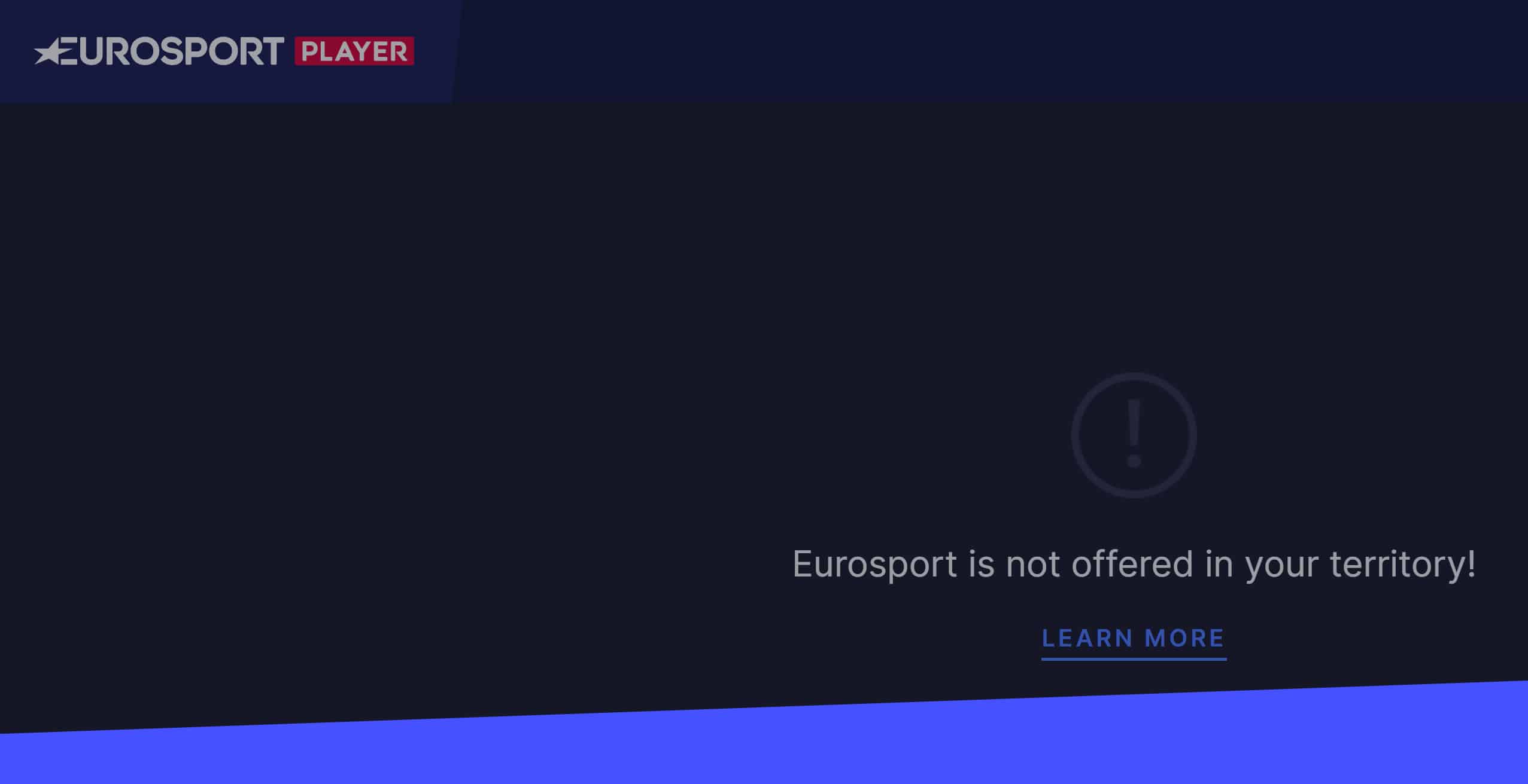 Urmăriți Eurosport în străinătate