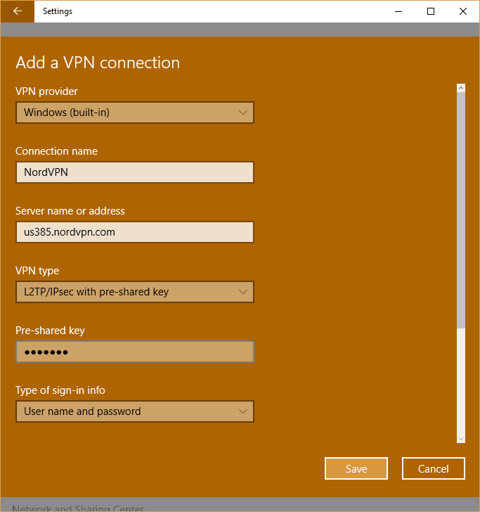 Windows 10 ръчен vpn 3
