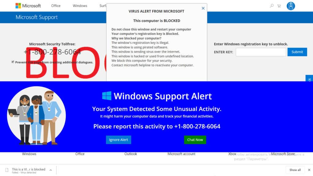 Windows tech támogatja a csalást