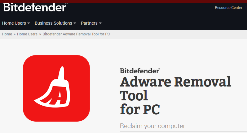 Adware Bitdefender