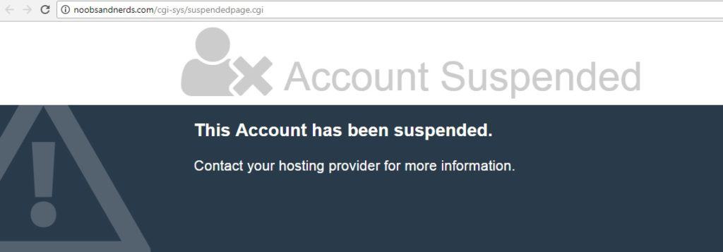 A NoobsandNerds webhely felfüggesztve