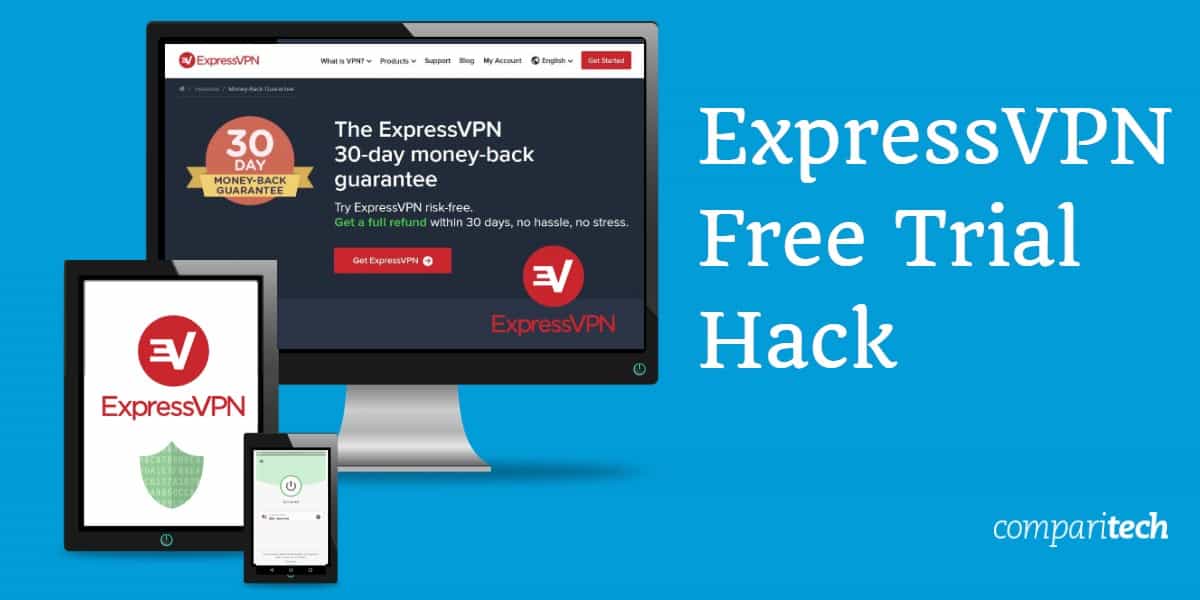 ExpressVPN Бесплатная пробная версия Hack
