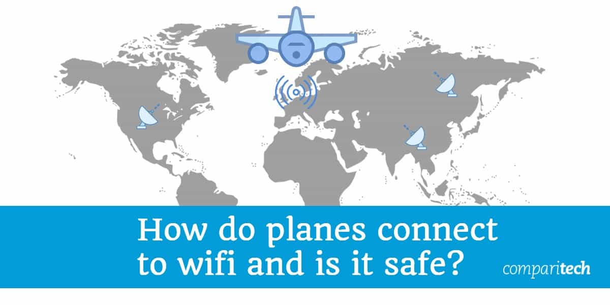 Kako se avioni spajaju na wifi i je li to sigurno