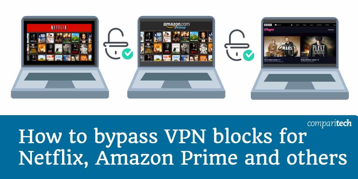 วิธีเลี่ยงการบล็อก VPN สำหรับ Netflix, Amazon Prime และอื่น ๆ