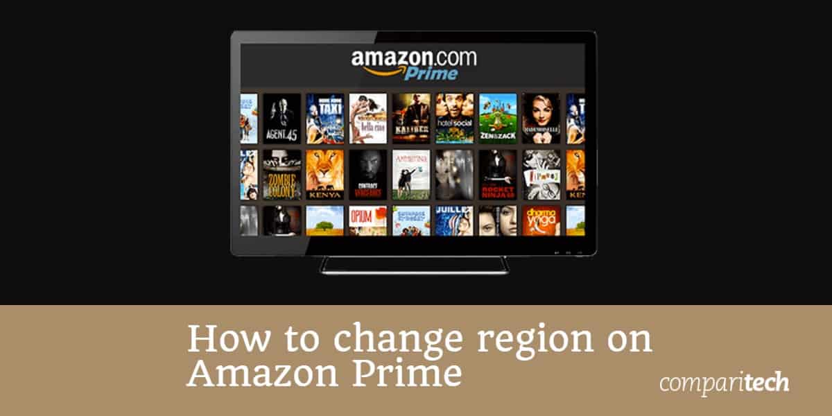 نحوه تغییر منطقه در Amazon Prime