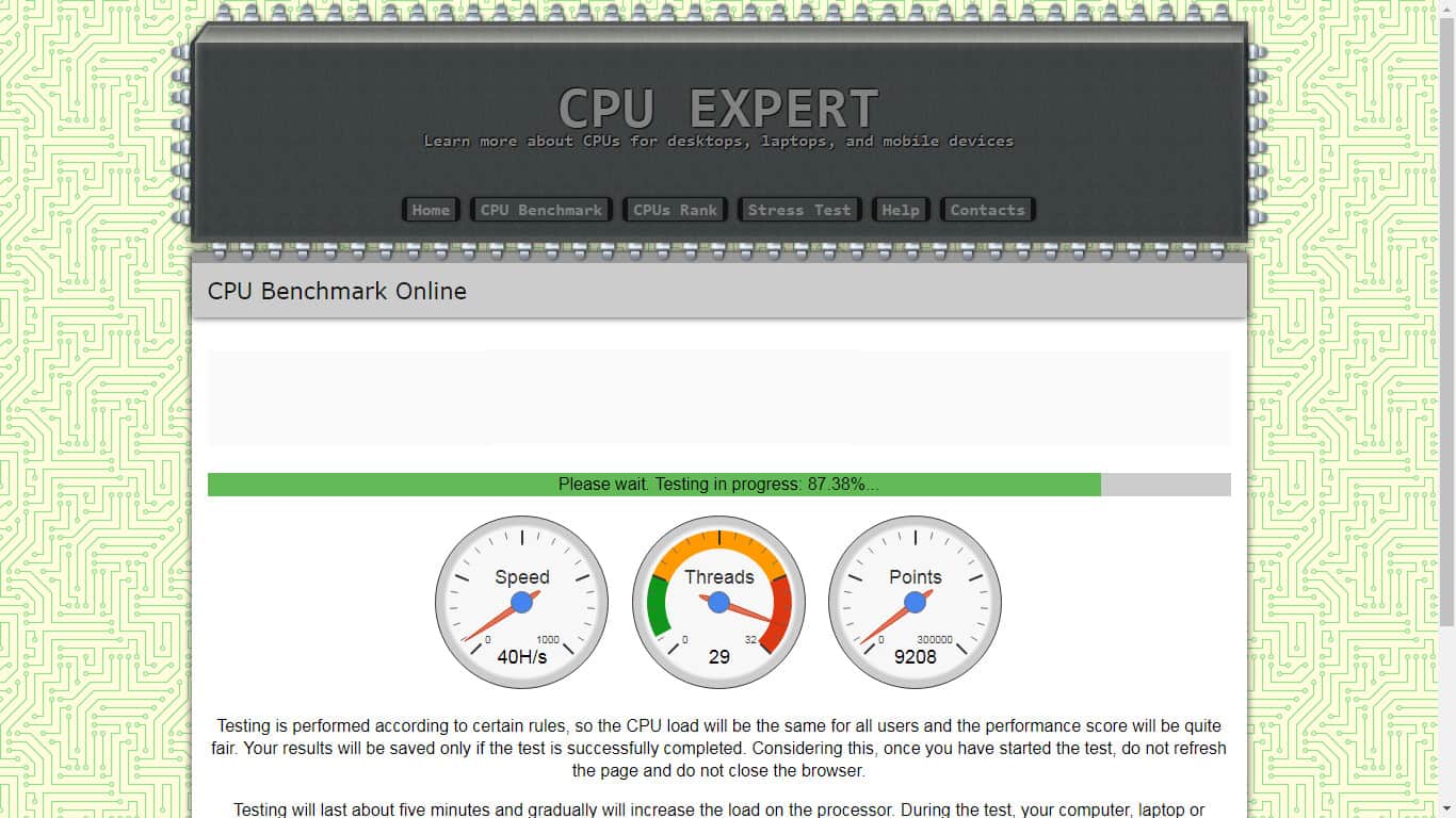 CPU EXPERT - Основна