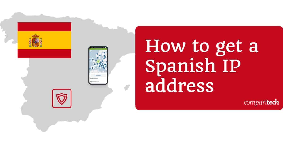 วิธีรับที่อยู่ IP สเปน