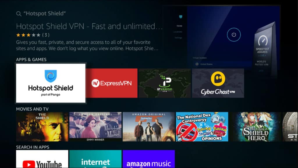 hotspot shield tv 2