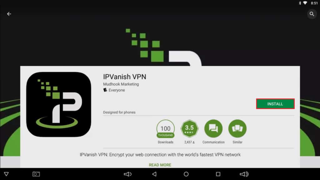 Instaliranje VPN-a na Android 1. korak