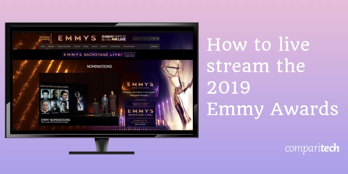 Kako se uživo emitiraju nagrade Emmy za 2019. godinu