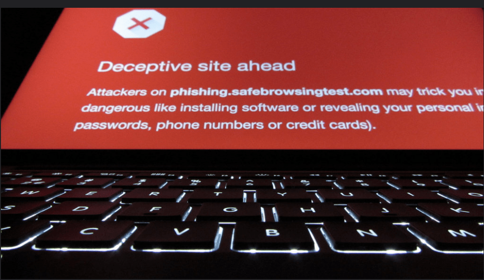 Chrome phishing