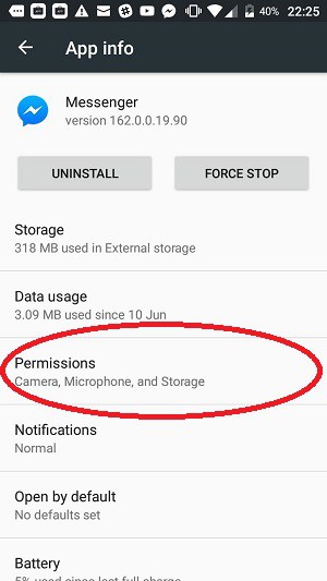 Permisiunile aplicației Android 3