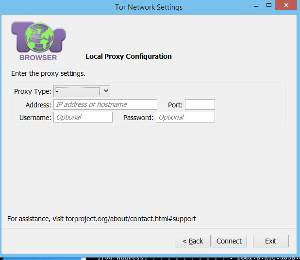 Windows Tor настрои прокси 2