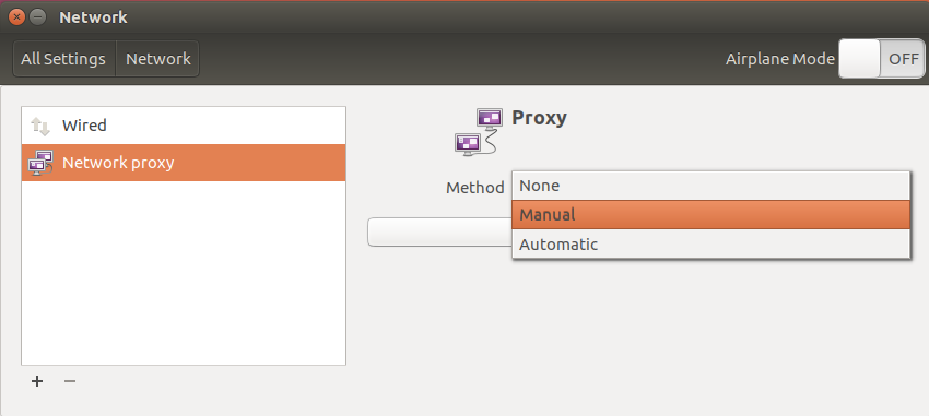 Сетевой прокси Ubuntu