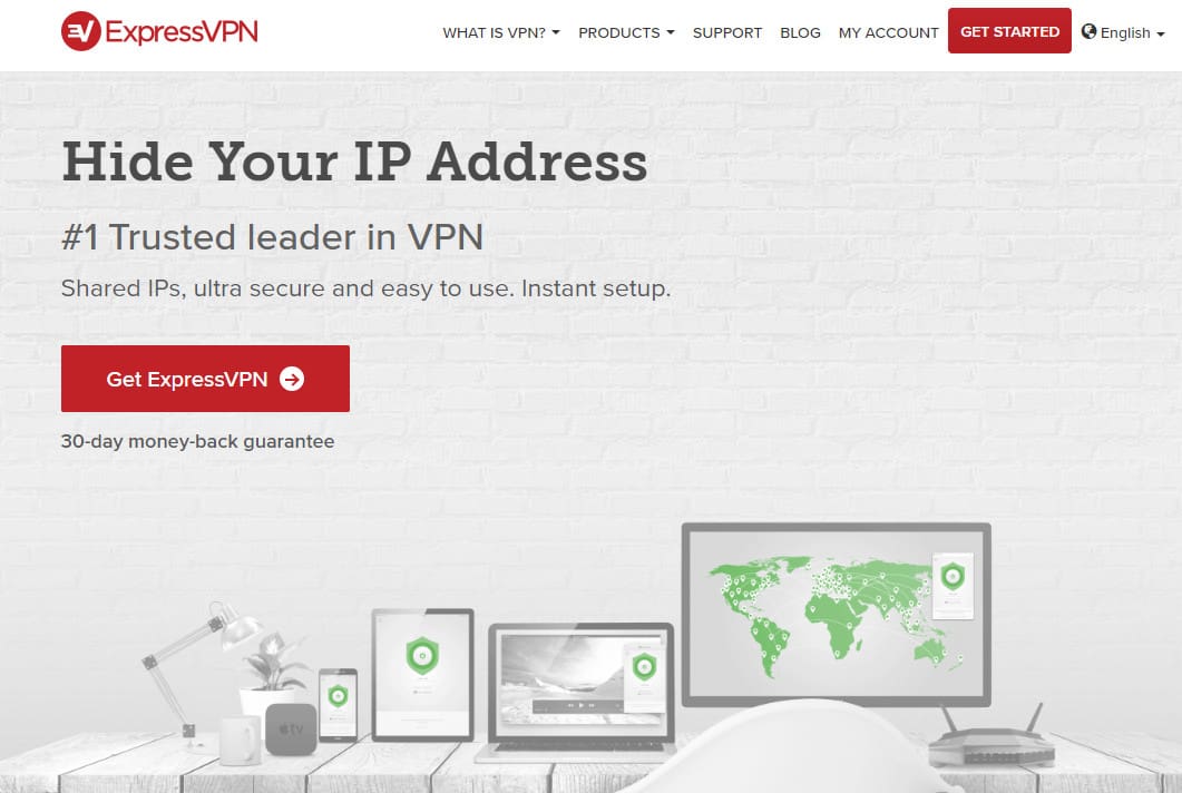 ExpressVPN скрыть IP