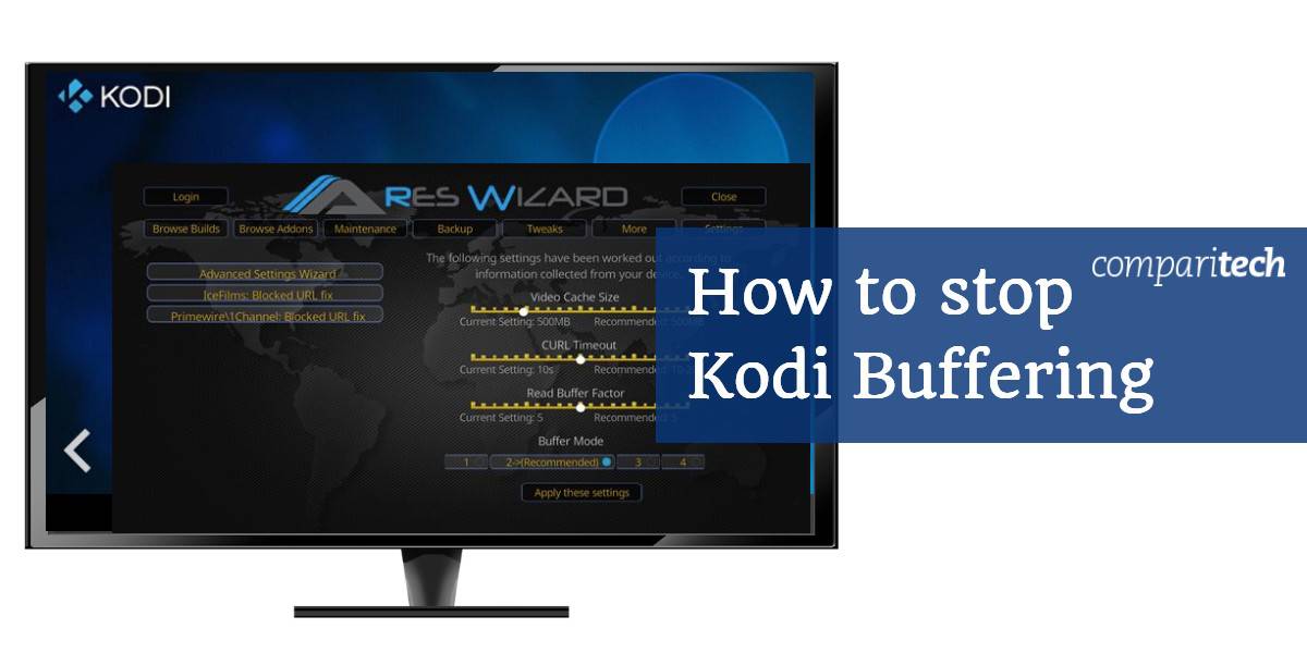 Как да спрем Kodi Buffering