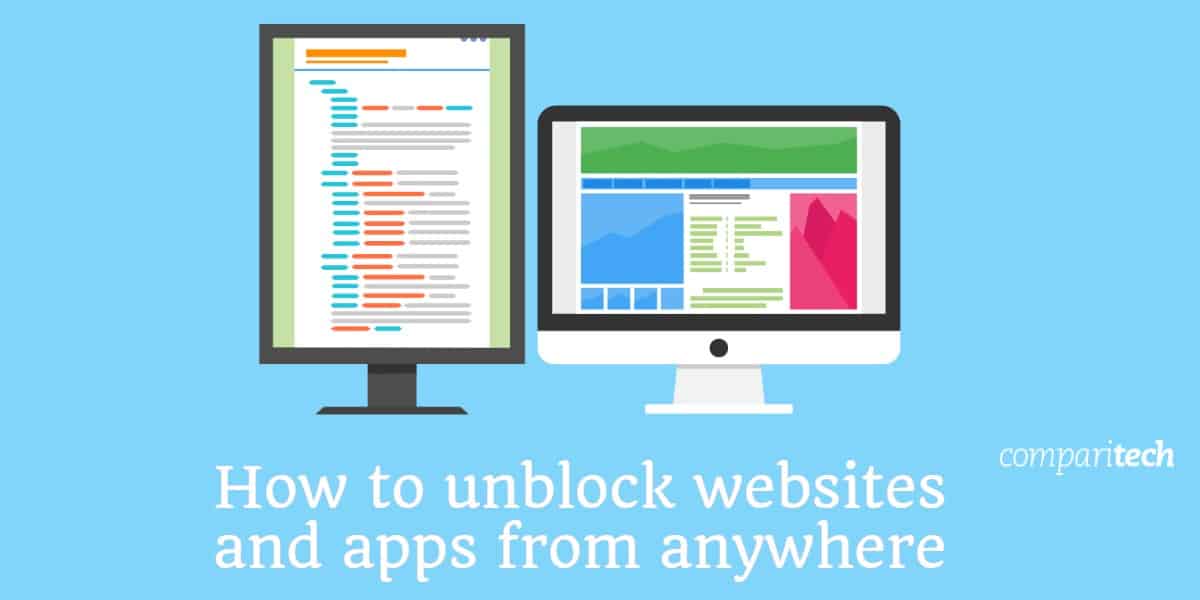 Как да деблокирате уебсайтове и приложения отвсякъде