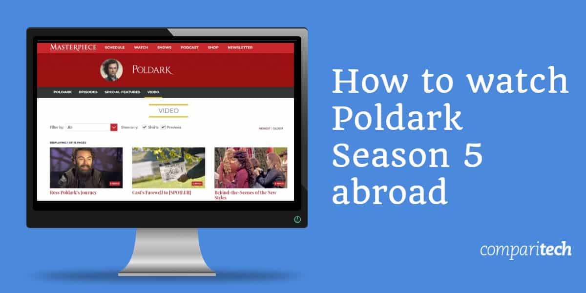 نحوه تماشای فصل 5 Poldark در خارج از کشور