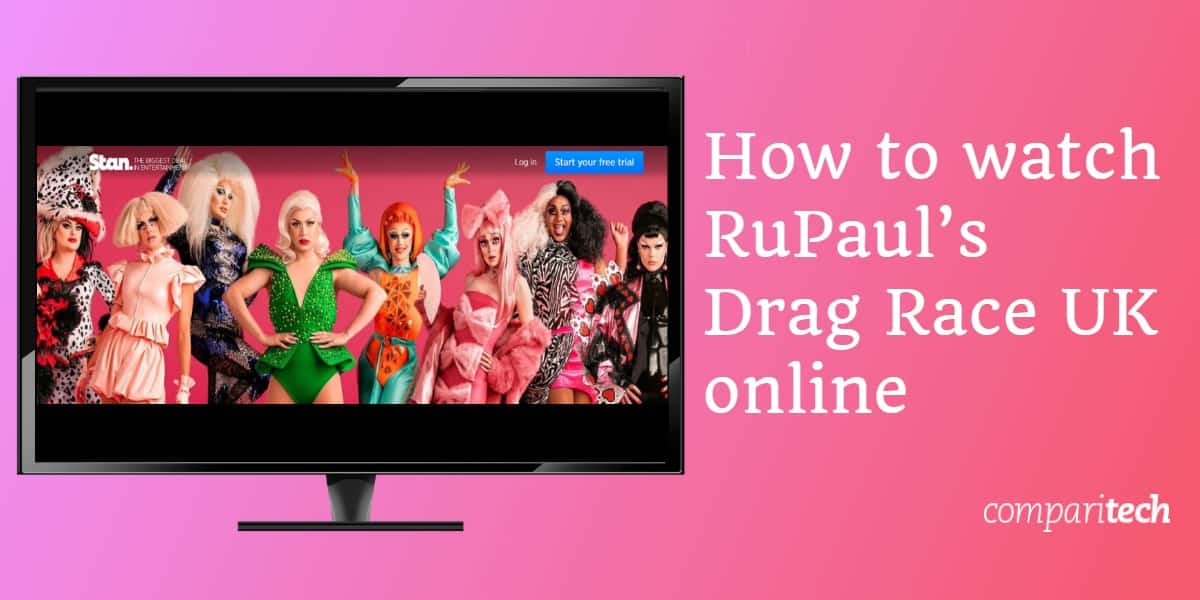 วิธีดู Drag Race ของ UK ของ RuPaul ออนไลน์
