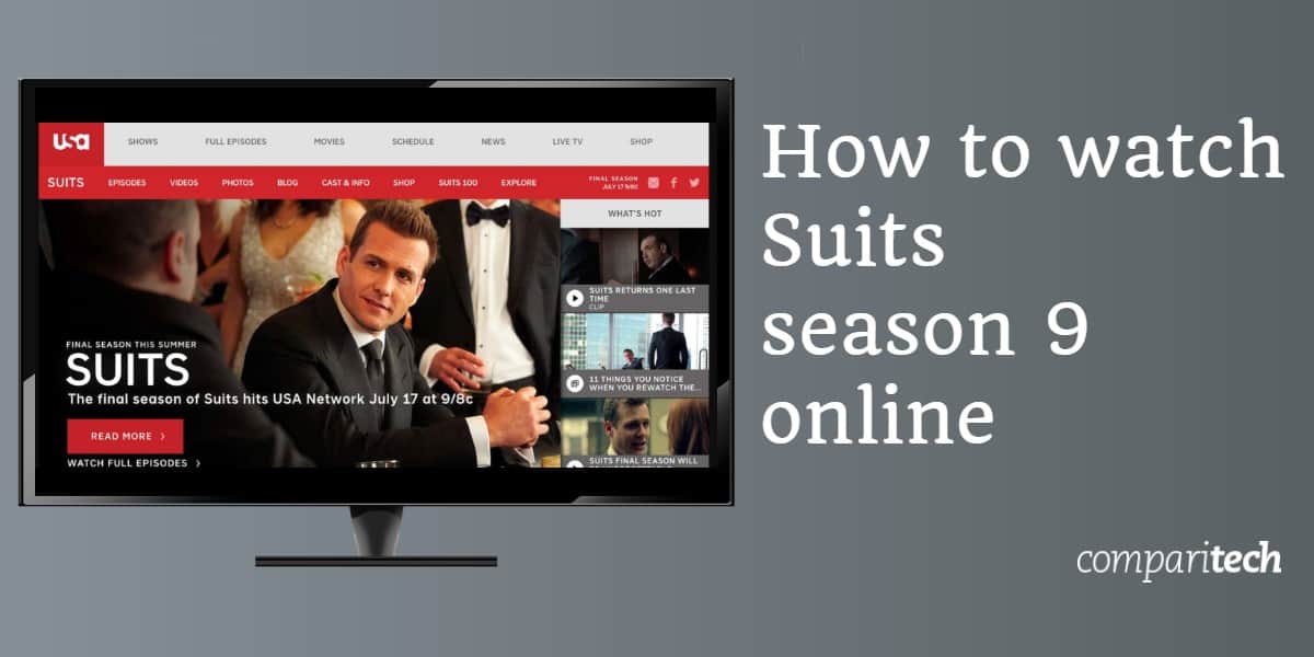 Cum să urmărești Suits sezonul 9 online