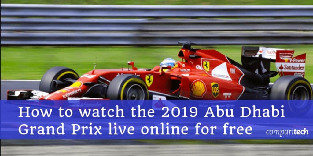 Hogyan nézheted ingyen online a 2019. évi Abu Dhabi Grand Prix-ot