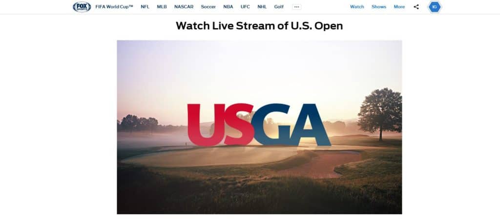 Как смотреть 2023 US Open на Fox Sports