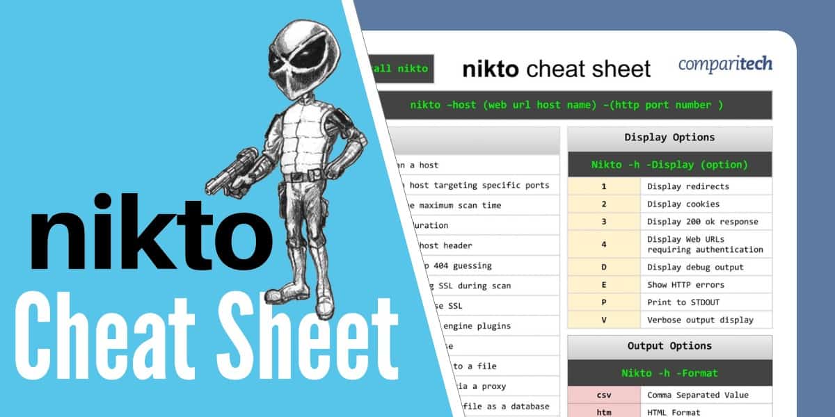 ส่วนหัวของ Nikto Cheat Sheet