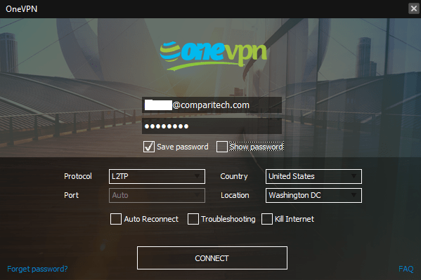 OneVPN Windows SS
