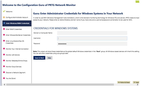 Скриншот PRTG Network Monitor