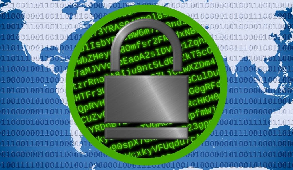 Globus i zaključavanje znače enkripciju