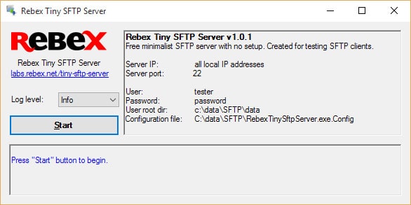 SFTP-сервер syncplify.me
