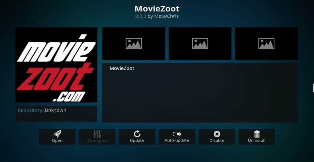 افزونه MovieZoot Kodi
