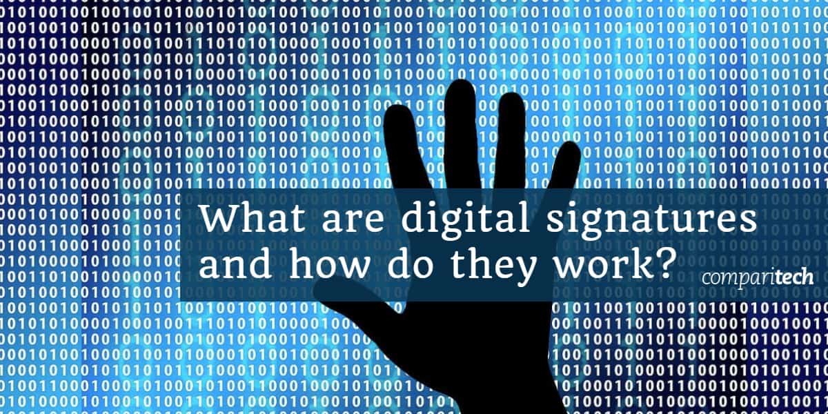 امضاهای دیجیتالی چیست و چگونه کار می کنند