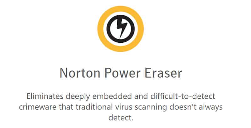 ยางลบไฟฟ้าของ Norton