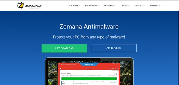 Скриншот Zemana Antimalware