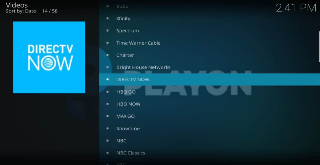 DirecTV ตอนนี้กับ PlayOn