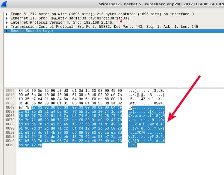 Wireshark-NoVPN-HTTPS