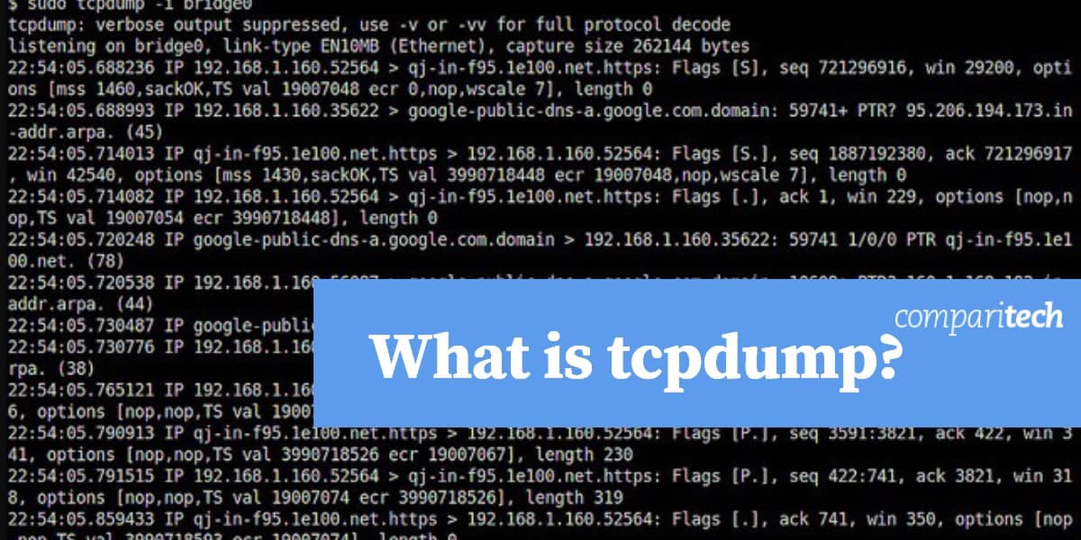что такое Tcpdump
